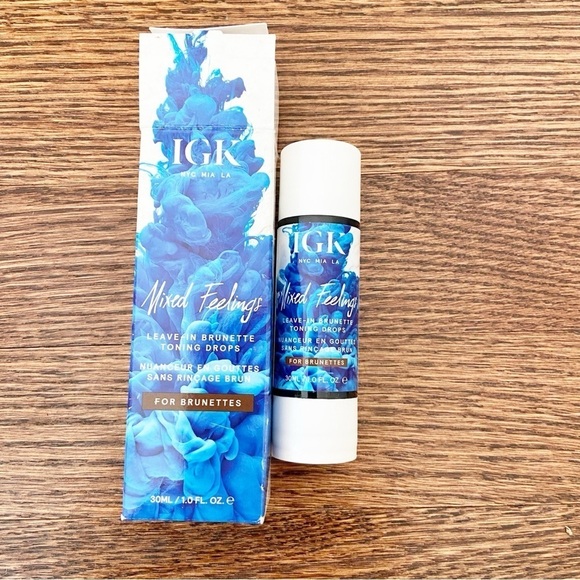NWTs IGK | Mixed Feelings Leave-in Brunette Toning Drops - Picture 4 of 4
